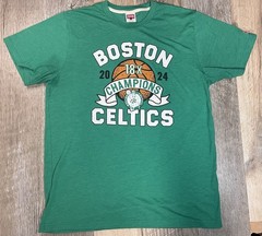 Lot Of 5 HOMAGE Retro Style T-Shirts Men L Red Sox Celtics Hockey Topps Baseball