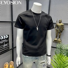 Premium Men’s Cotton Short Sleeve Slim Fit Casual Crew Neck Fashion T-Shirt