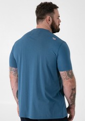 D555 SUMMER BEACH PRINT T SHIRT – TEAL BIG SIZE 2XL 3XL 4XL 5XL 6XL