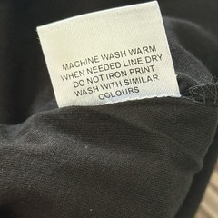 Curative x Manikan Short Sleeve T Shirt Black Size L Chill Vibes Yoga Surf NWT
