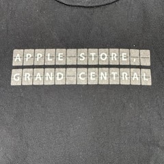 2011 Apple Store Grand Central NYC Grand Opening T-Shirt Black Size Large