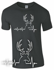 Jäger T-Shirt jagen hunt Jägerin hunting Waffe Hunter Geschenk Rehbock Jagd