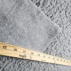 Jachs Shirt Mens Medium Gray Long Sleeve Jersey Henley *NWT*