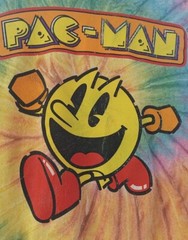 Authentic Pac-Man Tie-Dye Graphic T Shirt Small – By C-Life Group Bandai Namco
