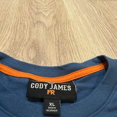 Cody James FR Shirt Mens XL Blue Flame Resistant Long Sleeve NFPA 2112 CAT2
