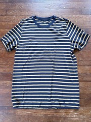 Stance Premiere Tee With Butter Blend Men’s Size Medium Navy Stripe Shirt