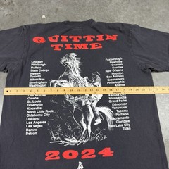 Zach Bryan T Shirt Mens Large Black Country Music Preowned