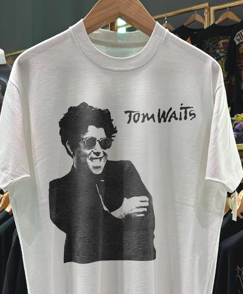 Tom Waits Music Lover S-5XL Heavy Cotton White T Shirt EN04