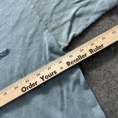 Vintage USS Guardfish SSN 612 Shirt Mens Medium Blue Submarine Navy 80s SS
