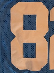 Headgear Classics Napoleon Dynamite Uncle Rico Jersey L 2004 Blue #82 Jon Gries