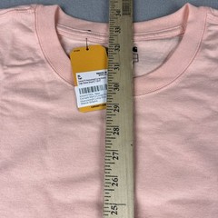 Carhartt Men’s Heavyweight Loose Fit Long Sleeve Logo T-Shirt XL Tall Peach