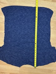 Aéropostale Men’s XL Slim Fit Heathered Blue Short Sleeve Crew Neck T-Shirt