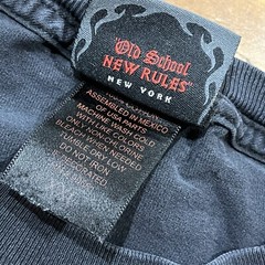 Orange County Choppers T Shirt 2XL NY Motorcycles Black Steel VTG Flames Ace