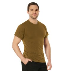 T-Shirt Variety 5 Pack All Five Solid Color 100% Cotton Short Sleeve Tees