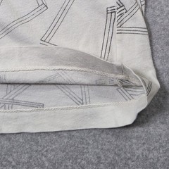 Vintage Obey Shirt Mens M White Geometric All Over Print Single Stitch 90s Tee