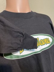 NEW Vintage 90’s POP MAFIA Black Long Sleeve Shirt Size XL Men’s Hanes Beefy-T
