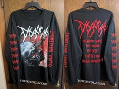 1999 DISGORGE – Cranial Impalement Vintage Long Sleeves Shirt Reprint TU612