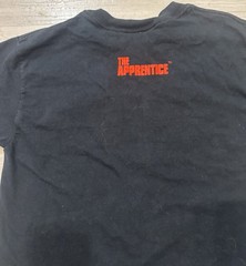 VINTAGE The Apprentice Shirt Adult S Black You’re Fired Donald Trump NBC Store