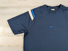 Vintage Y2K Nike Shirt Mens Extra Large Mesh Jersey Center Swoosh Gray Tag