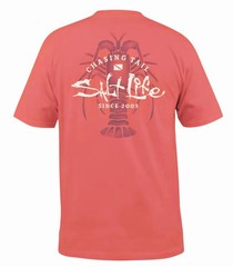 Salt life, “Chasing Lobster Tail” Short Sleeve Men’s Graphic T-Shirt, Lg or XL