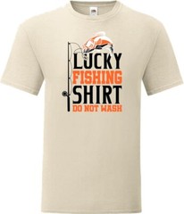 Lucky Fishing Shirt Do Not Wash Humour Novelty T Shirt Various Colours And Sizes