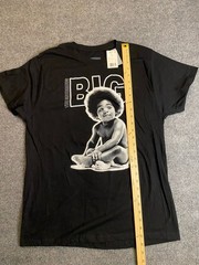 Brooklyn Mint Men’s XL Black The Notorious B.I.G. Graphic Cotton T-Shirt