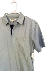 GoodThreads Light Blue Collared T Shirt Mens Size XS NWT Soft Cotton