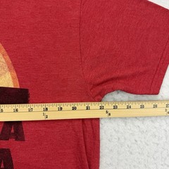 Disney Lion King Shirt Mens XL Red Simba Timon Pumbaa Hakuna Matata Short Sleeve