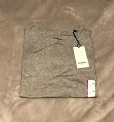 Goodfellow & Co. Standard Fit Short Sleeve Crew Cut T-Shirt Gray (XXL) NWT