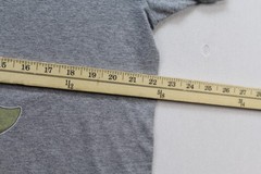 Marvel Men Gray Shirt groot Rocket Casual Short Sleeve Size Large