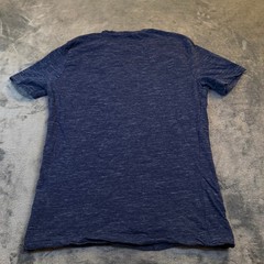 H&M Slim Fit T Shirt Mens Medium Blue Heathered Stretch Short Sleeve