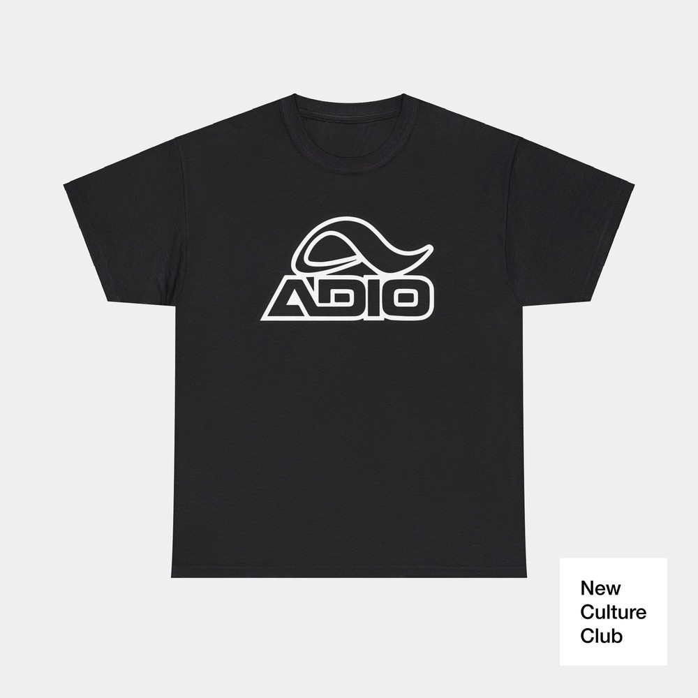 Adio Footwear White Skate Skateboarding 90s Retro Vintage Design T Shirt Tee