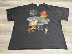 Star Trek T-Shirt Movie Promo 2009 Captain James Kirk Spock Romulan Nero Sz 2XL