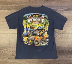 Dirt Car Nationals 2012 Tshirt Mens Larg Big Print Front And Back Volusia Racing