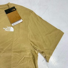 THE NORTH FACE Evolution Box NSE Regular Short Sleeve Shirt Men’s Sz L Khaki Sto