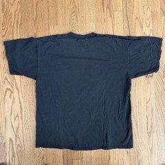 Punisher Skull 1990’s Vintage XL Gildan Ultra Cotton Black Tee Shirt Marvel