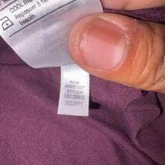 VINCE T Shirt Mens Large Purple Cotton Crew Neck Made in USA Tee