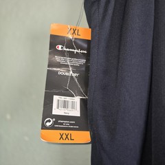 NWT CHAMPION DOUBLE DRY BLACK PERFORMANCE SHORTS SZ 2XL