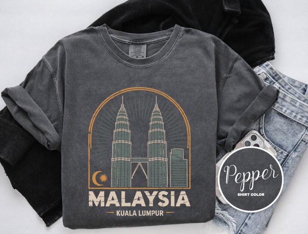 Old Schools Malaysia Shirt Travel Gift Malaysia Trip Lover Tee
