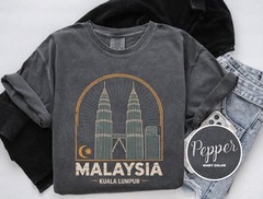 Old Schools Malaysia Shirt Travel Gift Malaysia Trip Lover Tee
