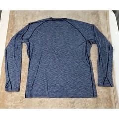 KUIU Base Layer Shirt Merino Blend 105 LS Crew-T Men’s XL Blue Heathered EUC