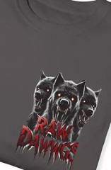 Raw Dawgs Tee, S-XXXL, Graphite