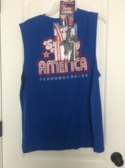 Spirit Of America Men’s 2 Piece Combo Set Tank Top Shirt & Suspenders