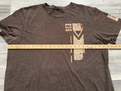 Destiny Video Game Promo Shirt Mens 2XL Bungie Earth Brown Tee Short Sleeve