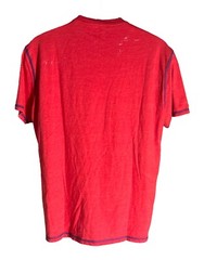CREMIEUX Men’s Short Sleeve “GUITARS, BASS & MORE” Red T-Shirt XL