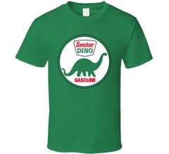 Dino Sinclair Dinosaur Oil Gasoline Retro T Shirt