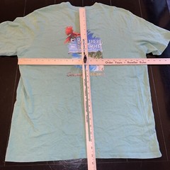 Vintage Tommy Bahama ‘Been There, Drone That’ Parrot w GoPro On Beach Shirt Med