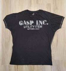 Gasp Inc Utility Shirt Black XXL T-shirt Bodybuilder Hardcore Bodybuilding