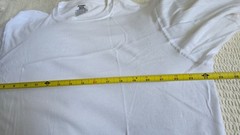 New Jockey Men’s White T-Shirt Undershirt All Cotton Stretch Crew Neck Size XL