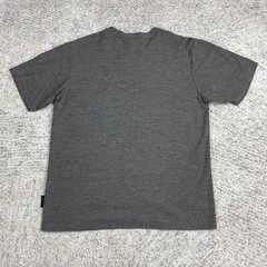 Vintage Karl Kani T-Shirt Men Medium Spellout Logo Embroidered Short Sleeve Gray